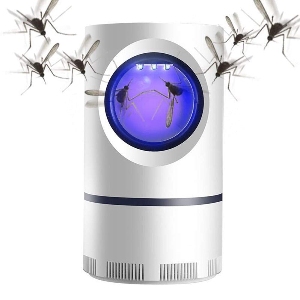 Electric Mosquito Trap Blue Light Mosquito Killer Lamp with USB Power Suction Fan No Zapper Child Safe
