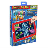 3D Magic Drawing Pad Children’s Fluorescent Drawing Pad Puzzle Luminous Magical Graffiti Writing Pad 3D Luminous Drawing Pad