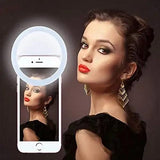 Selfie Fill Light Portable Battery Cell Phone Selfie Ring Light