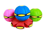 Flying UFO Flat Throw Disc Ball Without LED Light Magic Ball