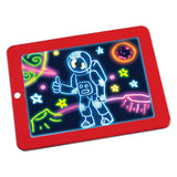 3D Magic Drawing Pad Children’s Fluorescent Drawing Pad Puzzle Luminous Magical Graffiti Writing Pad 3D Luminous Drawing Pad