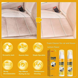 Multipurpose Foam Cleaner Spray | Cleaner Automotive Leather Detergent Strong Anti-Aging