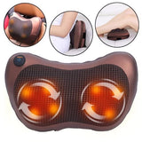 Back Massage Pillow with Heating Function - Electric Shiatsu Neck Massager Cushion Relax Neck / Back / Shoulder Cushion