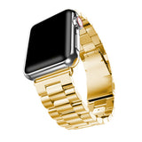 A22 Apple Logo Smart Watch With Golden Stainless Steel Straps