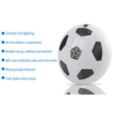 Football LED Air Power Light Suspension Electric Air Cushion Football LED Light Collision Sports Toy Table Games Indoor Toys