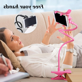 Universal 360 Metal Flexible Clip Phone Holder - Metal Snake Stand