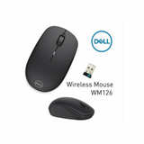 Dell WM126 Optical Wireless Mouse Black