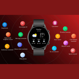 Kieslect Kr- Smart Watch With Calling & 1.32″ Semi-Amoled Display