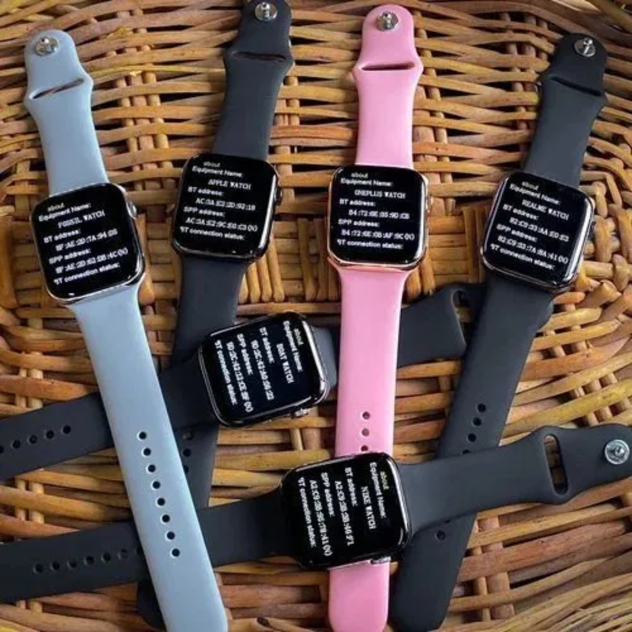 J7 Pro Series 7 Smart Watch One watch with Six Logo Smart Hub.pk