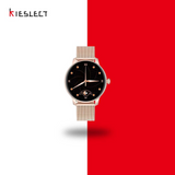 Kieslect-Lady Smart Watch L11 with Gold Metal Strap