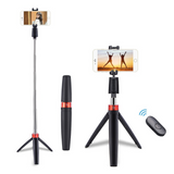 Bluetooth Selfie Stick With Mini Tripod