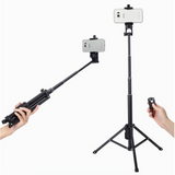 Yunteng YT-1688 3in1 Tripod Selfie Stick And Self-Portrait Monopod - Black