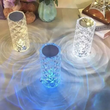 Crystal Diamond Lamp Light Projector | In 16 Colors | Touch & Remote Control |  Exquisite Gift