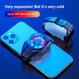 Mobile Radiator Cooling Fan L-01 Phone Cooling Fan – Black